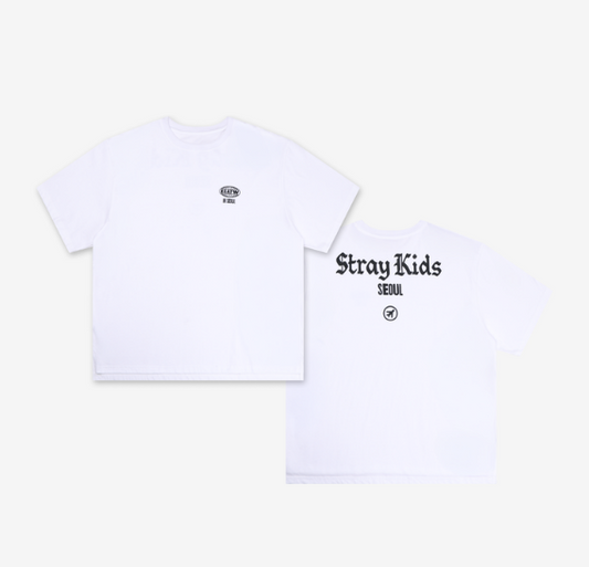 (PRE-ORDER 2026-08-15) Stray Kids - T-SHIRT SEOUL Ver. [SKZOO Everywhere All Around The World](POB Included Based on Order Amount)