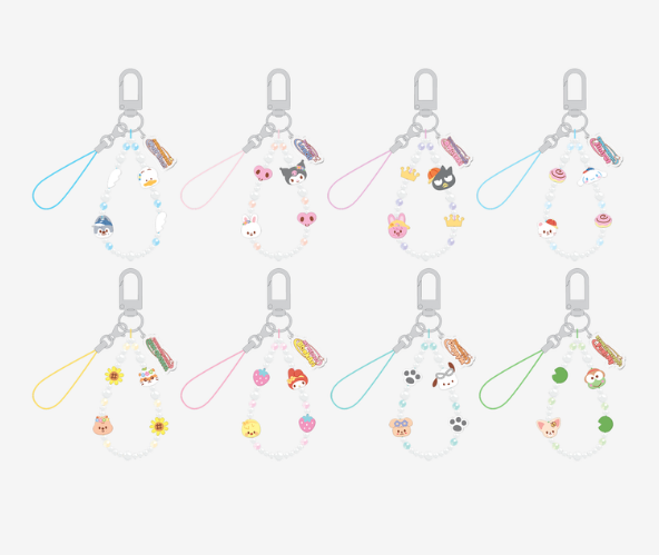 (PRE-ORDER 2026-10-30) Stray Kids - [SKZOO X SANRIO CHARACTERS] PHONE BEADS STRAP