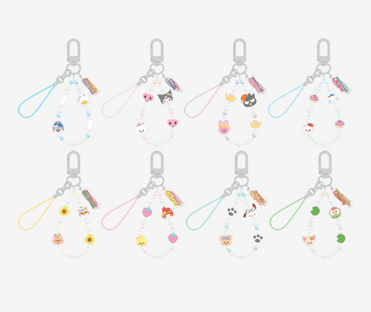 (PRE-ORDER 2026-10-30) Stray Kids - [SKZOO X SANRIO CHARACTERS] PHONE BEADS STRAP