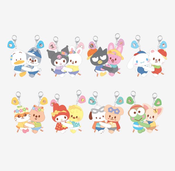 (PRE-ORDER 2026-10-30) Stray Kids - [SKZOO X SANRIO CHARACTERS] HUG PLUSH KEYRING