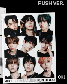 AHOF - 3rd Mini Album [RUN TO YOU] Photobook Version (2 Versions)(RESTOCK 2026-08-10) Random 1ea