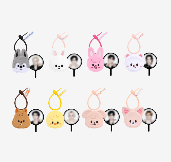 (PRE-ORDER 2026-11-16) Stray Kids - [Stray Kids World Tour <RUN IT SEOUL> Merch] SKZOO PLUSH MINI PICKET KEYRING - RUN IT (POB Included Based on Order Amount)