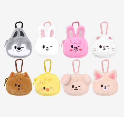(PRE-ORDER 2026-11-16) Stray Kids - [Stray Kids World Tour <RUN IT SEOUL> Merch] SKZOO MINI BACKPACK KEYRING - RUN IT (POB Included Based on Order Amount)