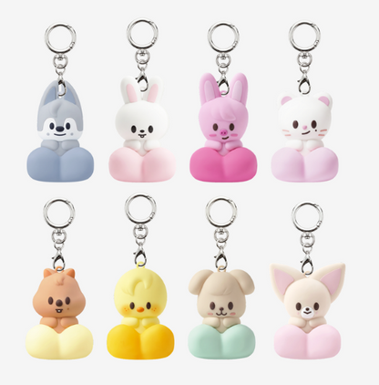 (PRE-ORDER 2026-11-16) Stray Kids - [Stray Kids World Tour <RUN IT SEOUL> Merch] SKZOO SECRET CLICKER KEYRING - RUN IT (POB Included Based on Order Amount)