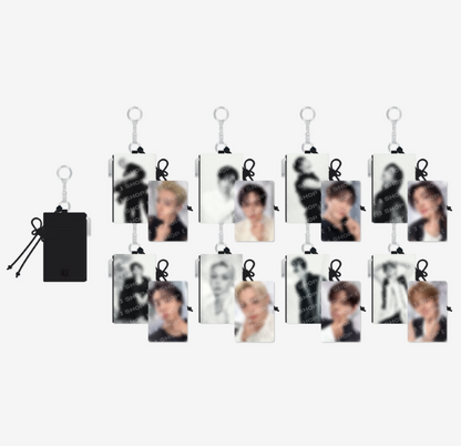 (PRE-ORDER 2026-11-16) Stray Kids - [Stray Kids World Tour <RUN IT SEOUL> Merch] CARD HOLDER KEYRING - RUN IT (POB Included Based on Order Amount)