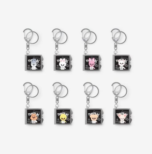 (PRE-ORDER 2026-11-09) Stray Kids - [THIS & THAT POP-UP Store] SKZOO MIRROR KEYRING (8 Versions)(POB Included Based on Order Amount)
