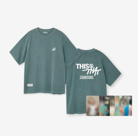 (PRE-ORDER 2026-11-09) Stray Kids - [THIS & THAT POP-UP Store] T-SHIRT (POB Included Based on Order Amount)