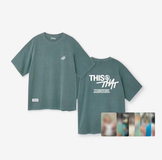 (PRE-ORDER 2026-11-09) Stray Kids - [THIS & THAT POP-UP Store] T-SHIRT (POB Included Based on Order Amount)