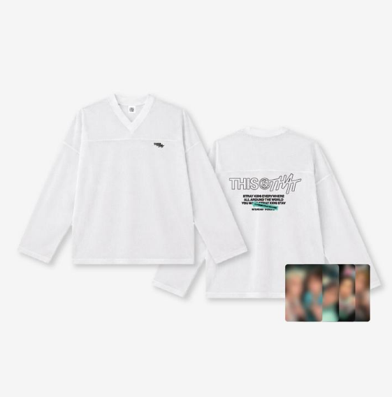 (PRE-ORDER 2026-11-09) Stray Kids - [THIS & THAT POP-UP Store] MESH LONG SLEEVE (POB Included Based on Order Amount)