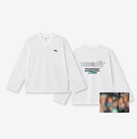 (PRE-ORDER 2026-11-09) Stray Kids - [THIS & THAT POP-UP Store] MESH LONG SLEEVE (POB Included Based on Order Amount)