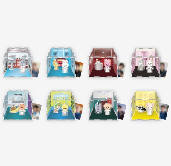 (PRE-ORDER 2026-11-09) Stray Kids - [THIS & THAT POP-UP Store] SKZOO ACRYLIC CONTAINER BOX (8 Versions)(POB Included Based on Order Amount)