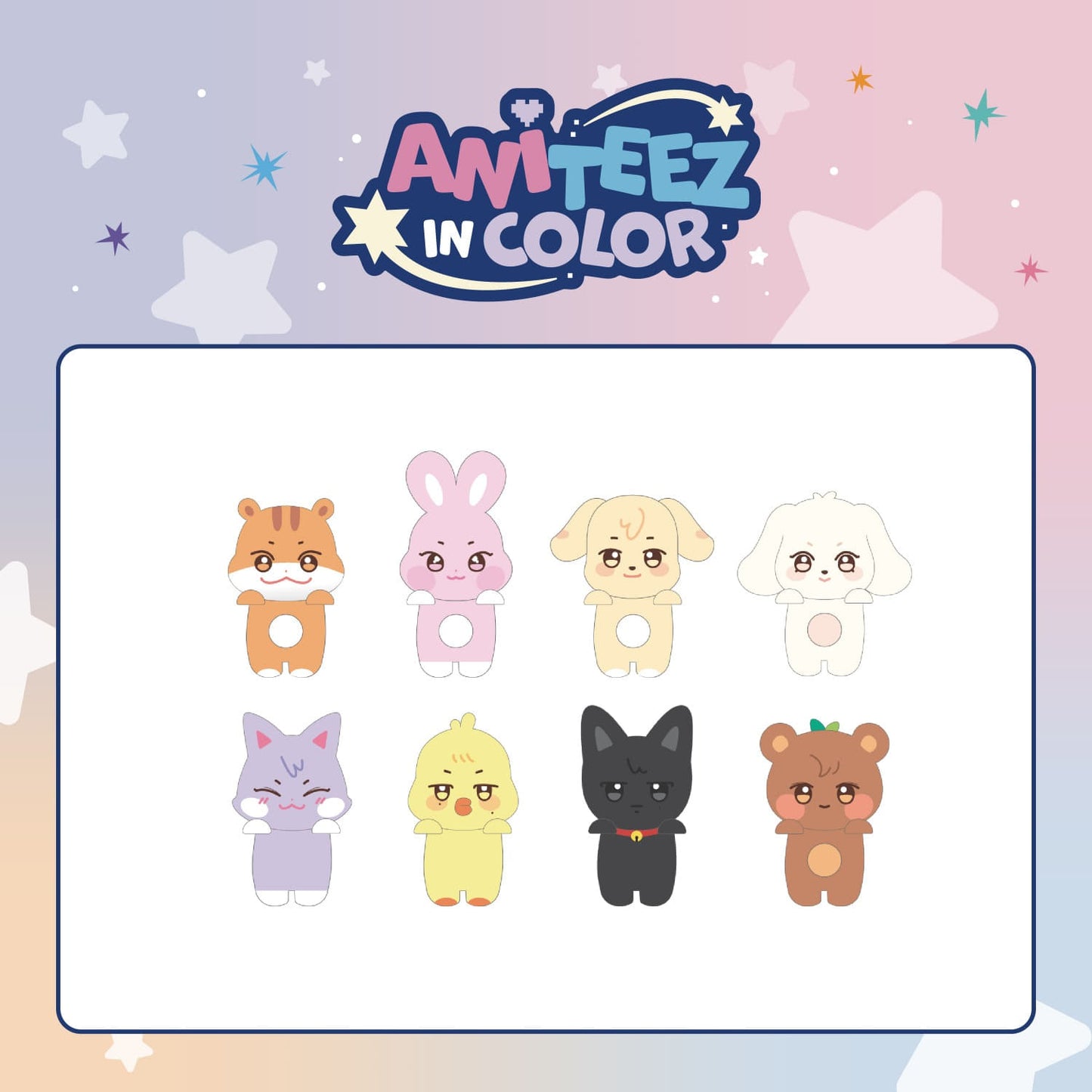(PRE-ORDER 2026-08-31) ATEEZ x ANITEEZ - POP-UP STORE MD [ANITEEZ IN COLOR] MINI DECO FIGURE (8 Versions)(POB Included Based on Order Amount)