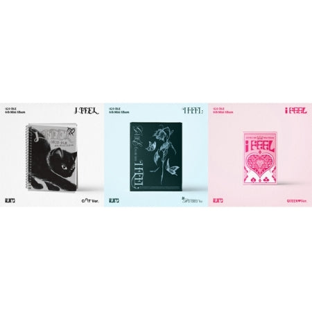 G)I-DLE 6th Mini ALBUM, I feel (3 VERSIONS). – K-Towns