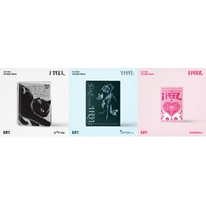 (G)I-DLE 6th Mini ALBUM, I feel (3 VERSIONS).