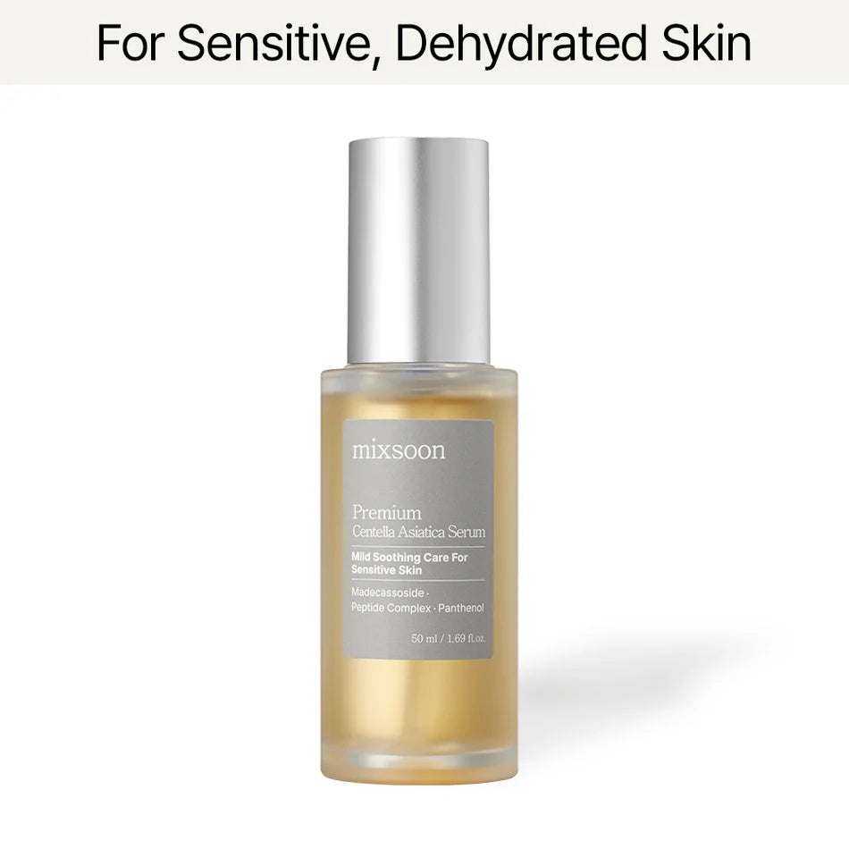mixsoon - Premium Centella Asiatica Serum (50 mL).