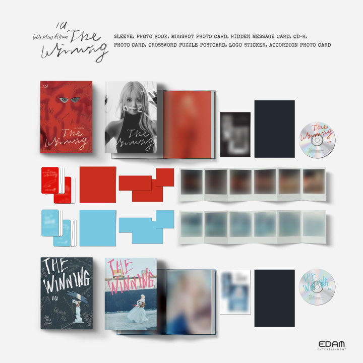 IU 6th Mini Album The Winning (2 Versions).