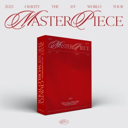 Cravity 2023 Cravity The 1st World Tour Masterpiece DVD