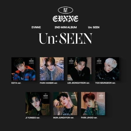 EVNNE 2nd Mini Album Un: SEEN Digipack Version (7 Versions) Random