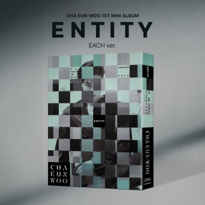Cha Eun Woo 1st Mini Album Entity (2 Versions).