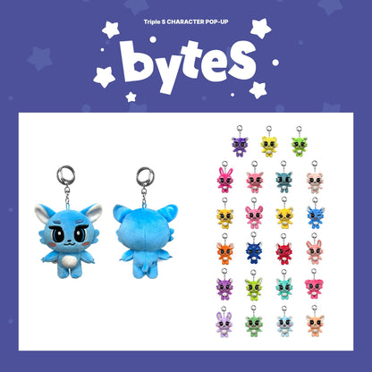 (PRE-ORDER 2026-11-15) tripleS - Official Character [byteS] PLUSH KEYRING (24 Versions)