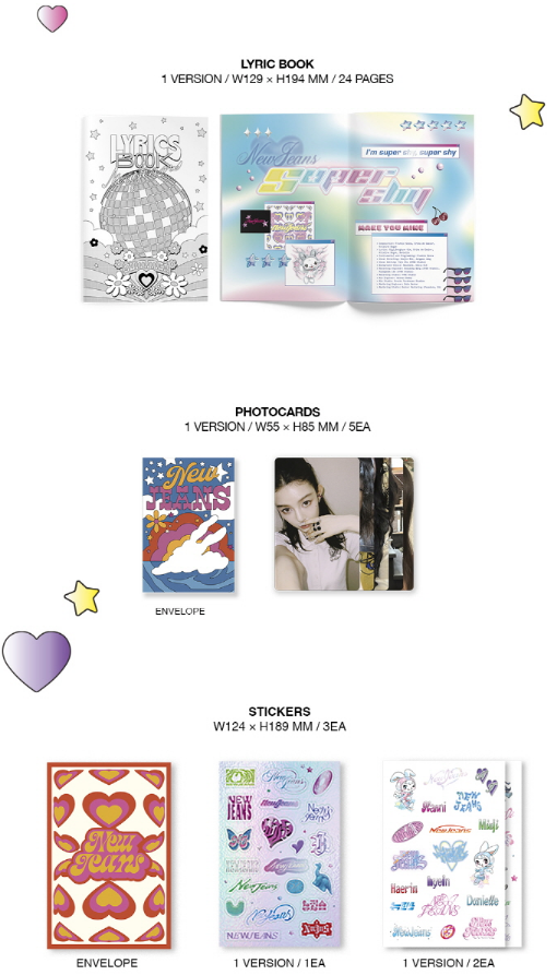 NewJeans 2ND EP ALBUM, Get Up, The POWERPUFF GIRLS X NJ Box version, Random.