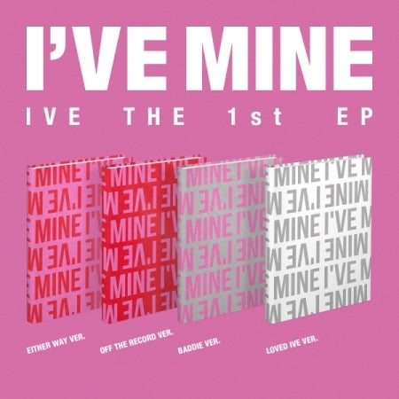 IVE 1st EP Album I'VE MINE (4 versions).