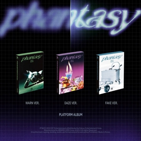 THE BOYZ 2nd Album Phantasy Part 2 Sixth Sense Platform Version (3 Versions).
