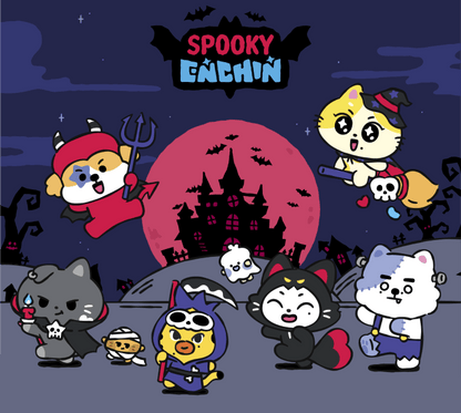 (PRE-ORDER 2026-10-15) ENHYPEN - [SPOOKY ENCHIN] Spooky Keyring (6 Versions)