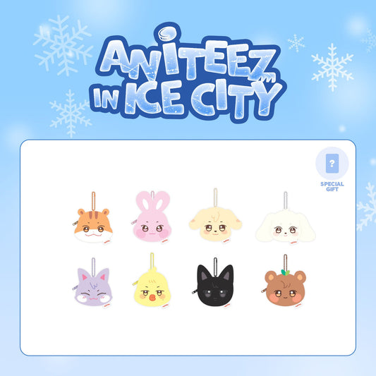 ATEEZ X ANITEEZ [ANITEEZ IN ICE CITY] Mini Pouch (POB - Photocard included) (Merch).