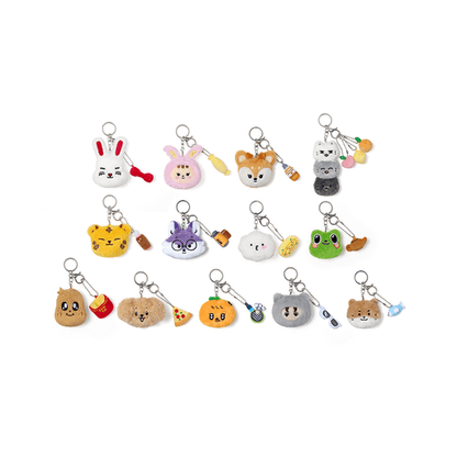 (PRE-ORDER 2025-08-01) Seventeen - [Miniteen] Face Plush Keyring (13 Options).