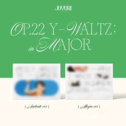 Jo YuRi (JoYuRi) - 1st Mini Album Op.22 Y-Waltz : in Major (2 VERSIONS)