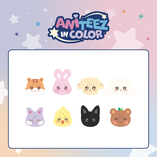 (PRE-ORDER 2026-08-15) ATEEZ x ANITEEZ - POP-UP STORE MD [ANITEEZ IN COLOR] ANITEEZ PLUSH CUSHION (8 Versions)(POB Included Based on Order Amount)