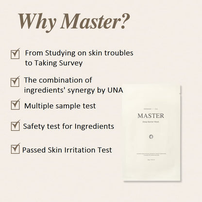 mixsoon - Master Deep Barrier Mask (5 ea)