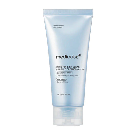 medicube - Zero Pore SA Clear Capsule Cleansing Foam (120 g)