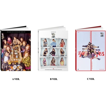 TWICE 6th Mini Album YES or YES, 3 VERSIONS.