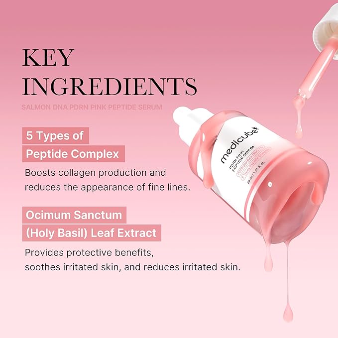 medicube - PDRN Pink Peptide Serum (30 mL)