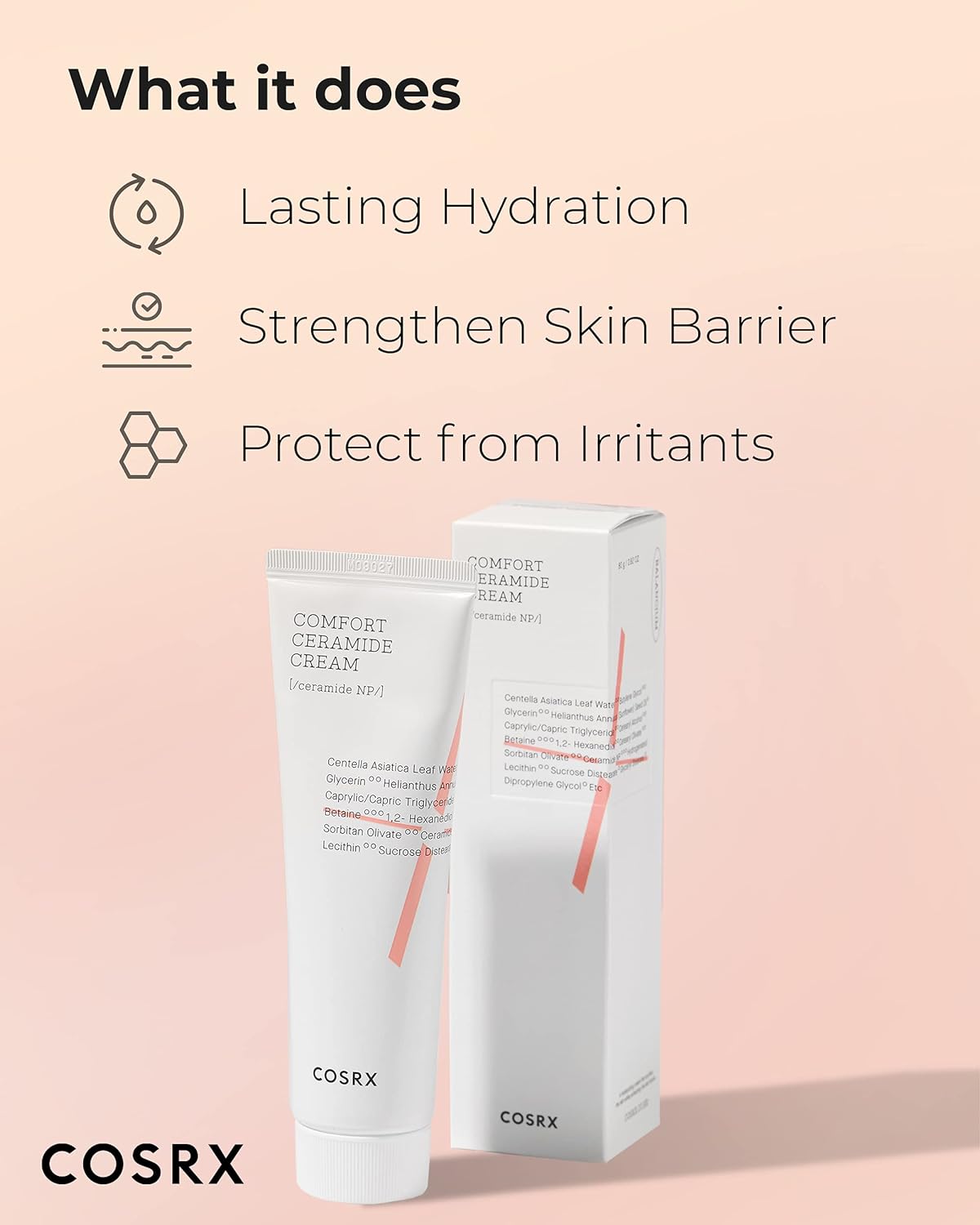 COSRX - Balancium Comfort Ceramide Cream (80 g).