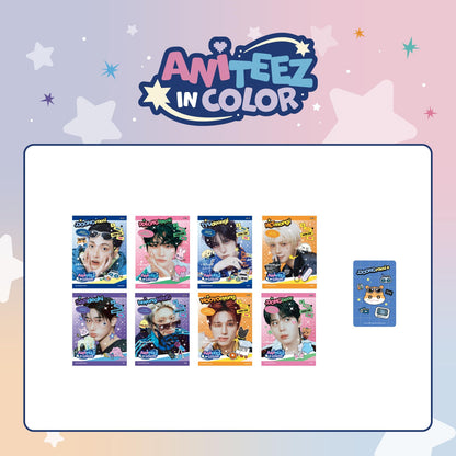 (PRE-ORDER 2026-08-31) ATEEZ x ANITEEZ - POP-UP STORE MD [ANITEEZ IN COLOR] MINI PHOTOBOOK (8 Versions)(POB Included Based on Order Amount)