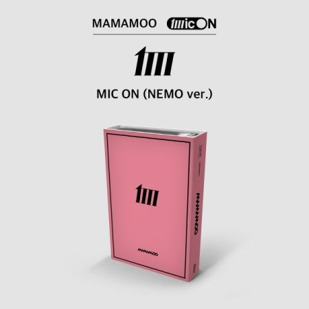 Mamamoo 12th Mini Album MIC ON Nemo Version.