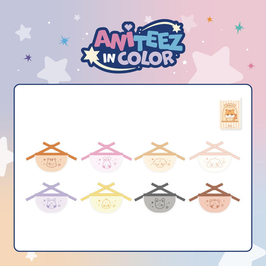 (PRE-ORDER 2026-08-15) ATEEZ x ANITEEZ - POP-UP STORE MD [ANITEEZ IN COLOR] MINI BIB (8 Versions)(POB Included Based on Order Amount)