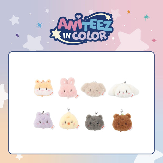 (PRE-ORDER 2026-08-15) ATEEZ x ANITEEZ - POP-UP STORE MD [ANITEEZ IN COLOR] LINKABLE FACE KEYRING (8 Versions) Random 1ea (POB Included Based on Order Amount)