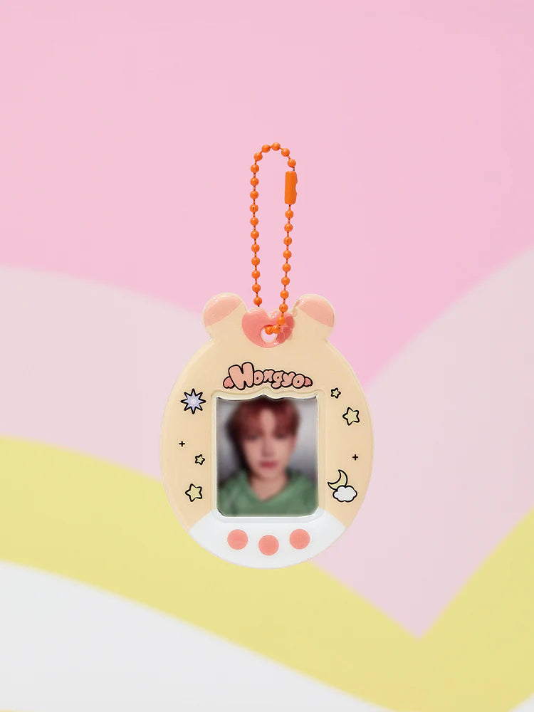 (PRE-ORDER 2025-11-07) ATEEZ - [MIGHTEEZ ID PHOTO CARD HOLDER KEYRING](8 Versions)(LINE FRIENDS SQUARE MERCH)