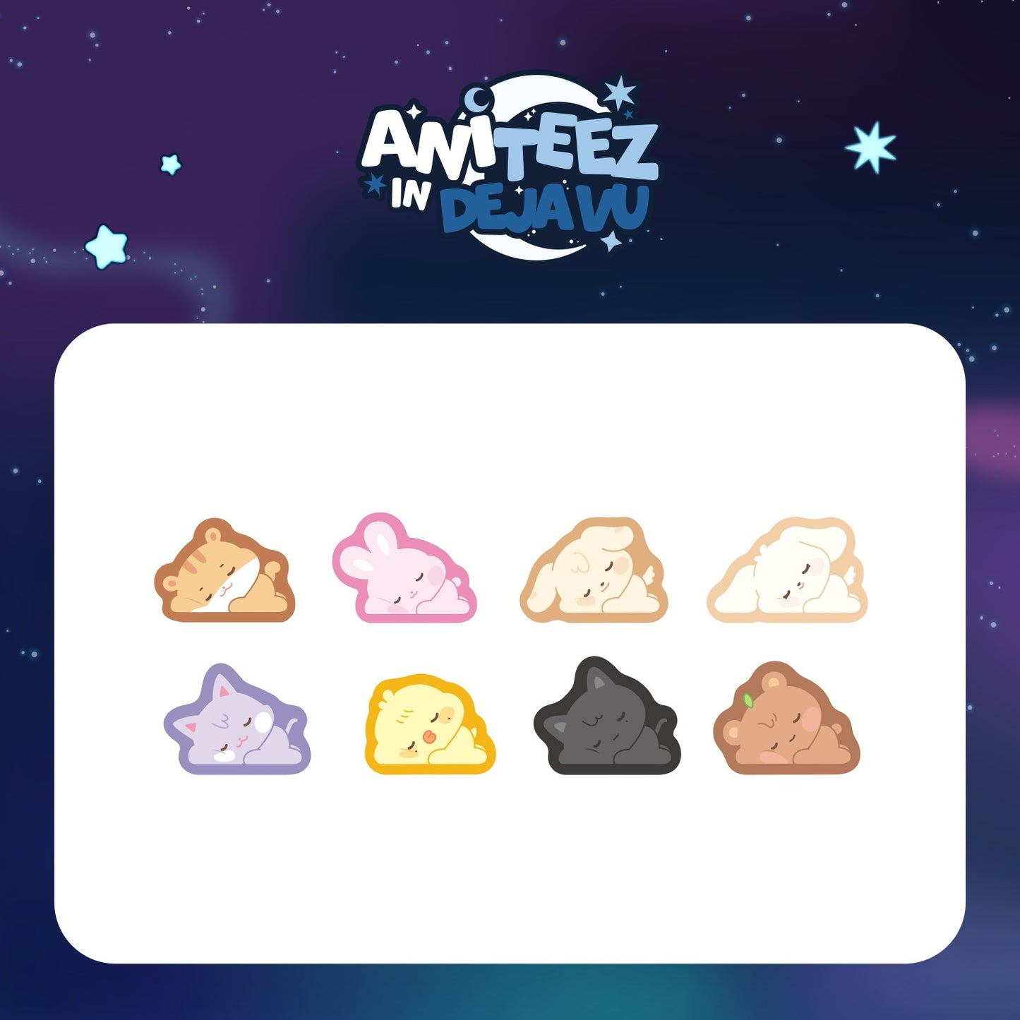 (PRE-ORDER 2026-11-15) ATEEZ x ANITEEZ - POP-UP [ANITEEZ IN DEJA VU] TINY RUG (POB Included Based on Order Amount)
