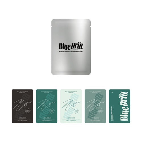(PRE-ORDER 2026-12-15) ATEEZ - [ATEEZ 8th Anniversity Exhibition: Blue Drift] RANDOM PHOTOCARD PACK (🎁POB Included Based on Order Amount)