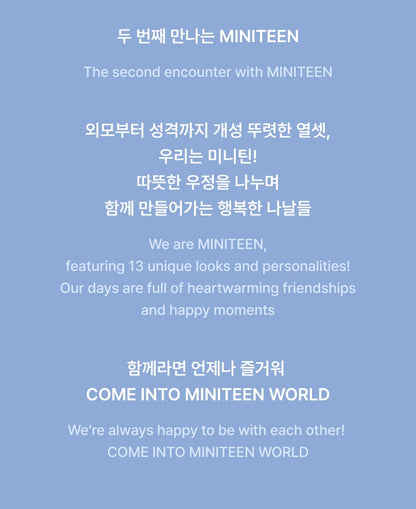 (PRE-ORDER 2025-08-01) Seventeen - [Miniteen] Face Plush Keyring (13 Options).