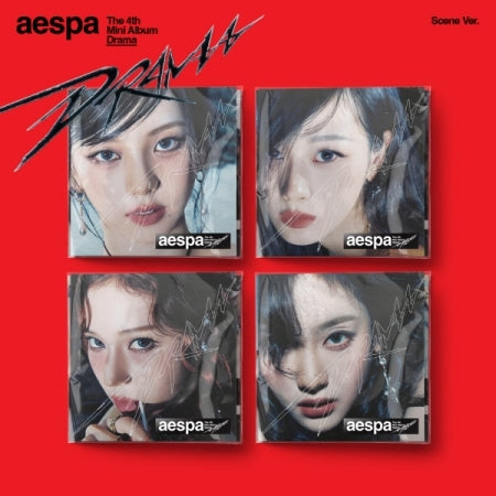 aespa - 4th Mini Album DRAMA - SCENE Version (4 Versions
