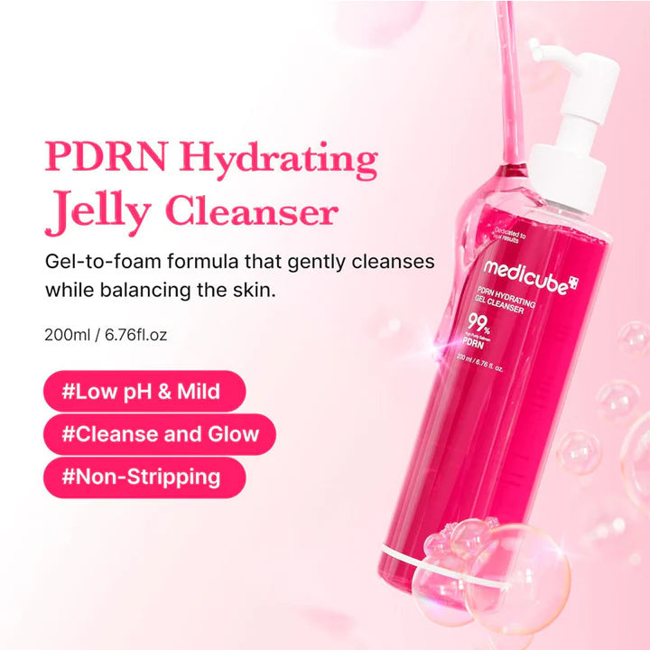 medicube - PDRN Hydrating Gel Cleanser (200 mL)
