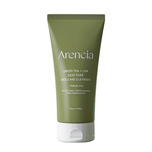 Arencia - Green Tea + LHA Deep Pore Rice Cake Cleanser (150 g)