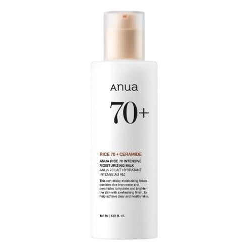 ANUA - Rice 70 Intensive Moisturizing Milk (150 mL).