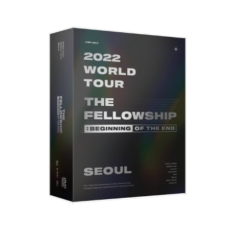 ATEEZ THE FELLOWSHIP BEGINNING OF THE END SEOUL DVD